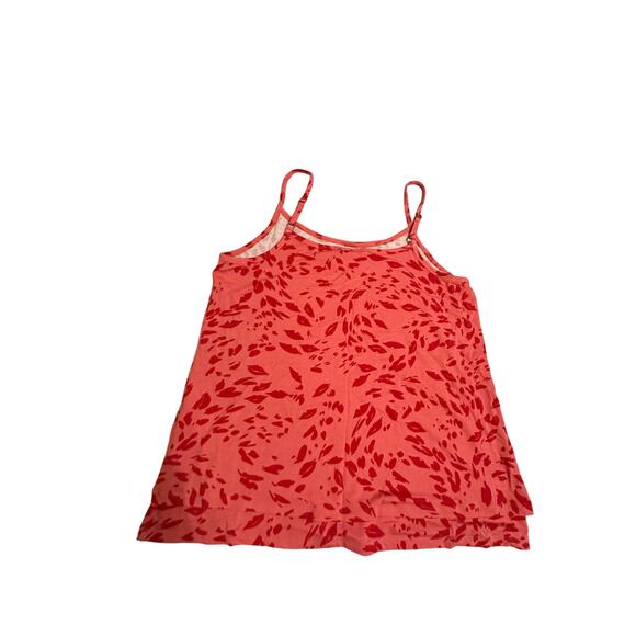 Cabi Red & Coral Lipstick Print Tank Top – Size S - Picture 7 of 10